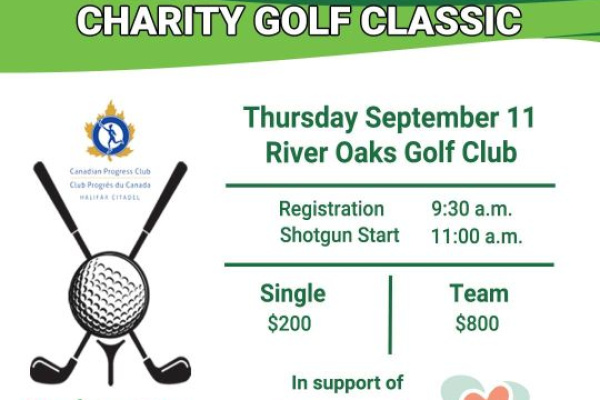 Charity Golf Classic 50% smaller poster