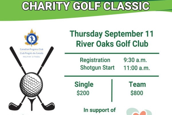 Can Progress Club 2025 Golf Classic Poster